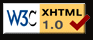 Valid W3C XHTML